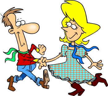 Couple Square Dancing